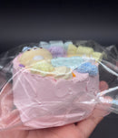 Pink Large korilakkuma cake Taba Squishy Toy
