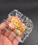 Mini keychain twins Rilakkuma set  taba squishy