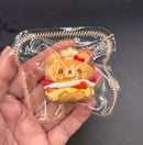 mini Rilakkuma burger keychain taba