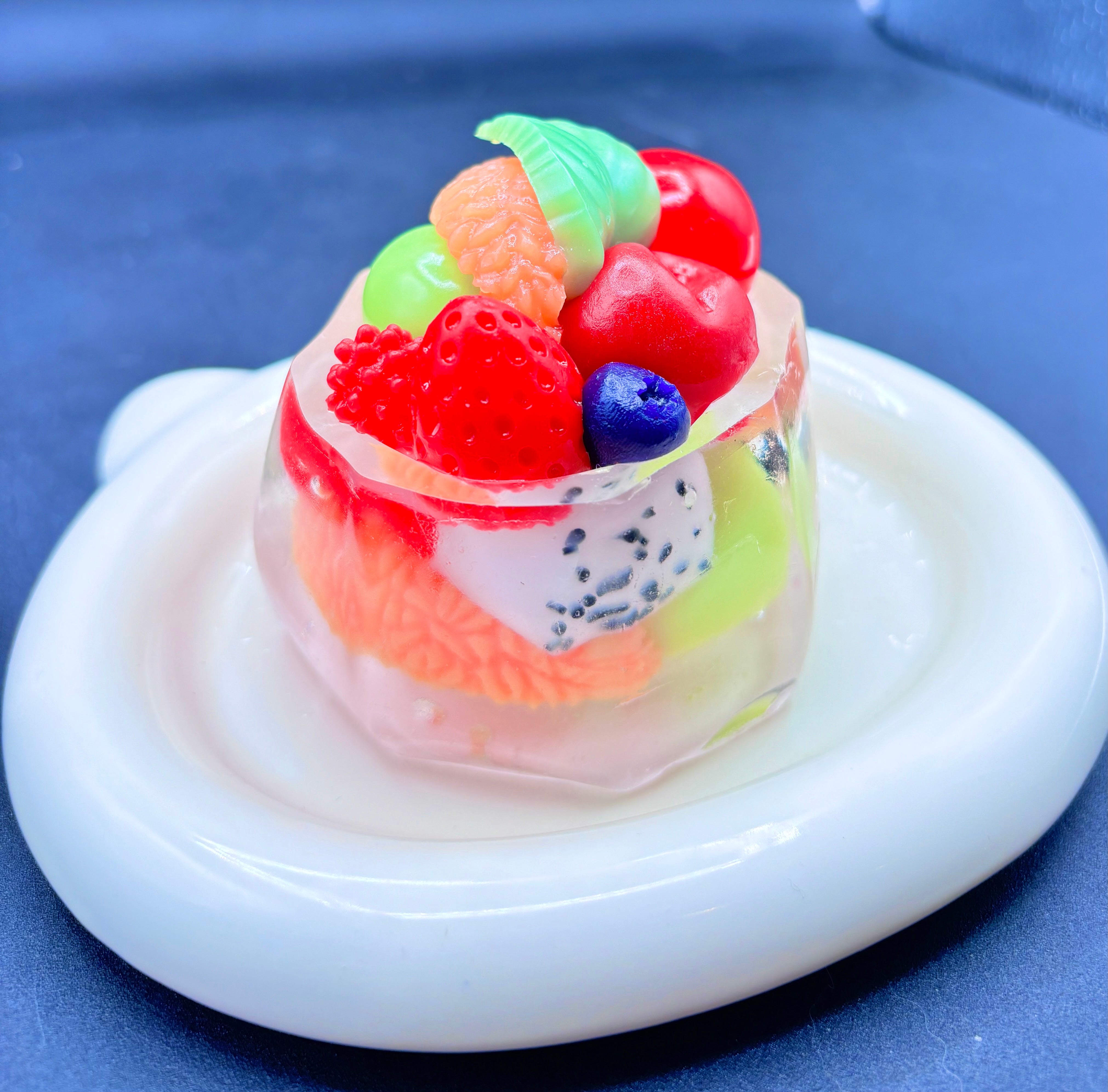 Handmade Fruit punch soda cup Food Squishies