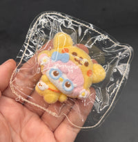 Mini piano pikachu keychain taba