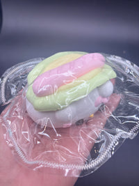 Kitty hotdog cute and soft  taba squishy