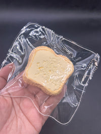 Food series cream bread small taba squishy