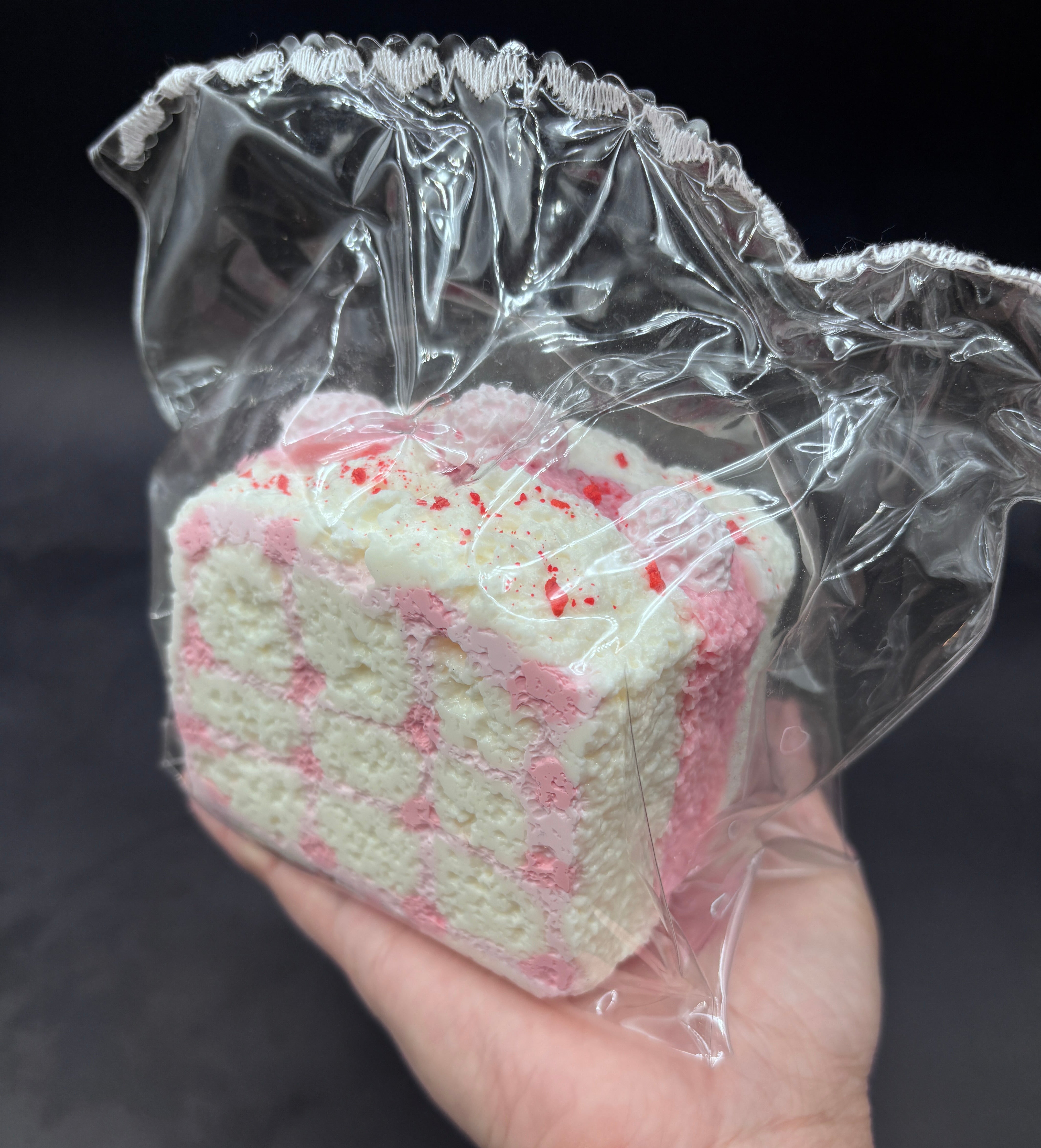JUMBO frozen butter strawberry layered toast
