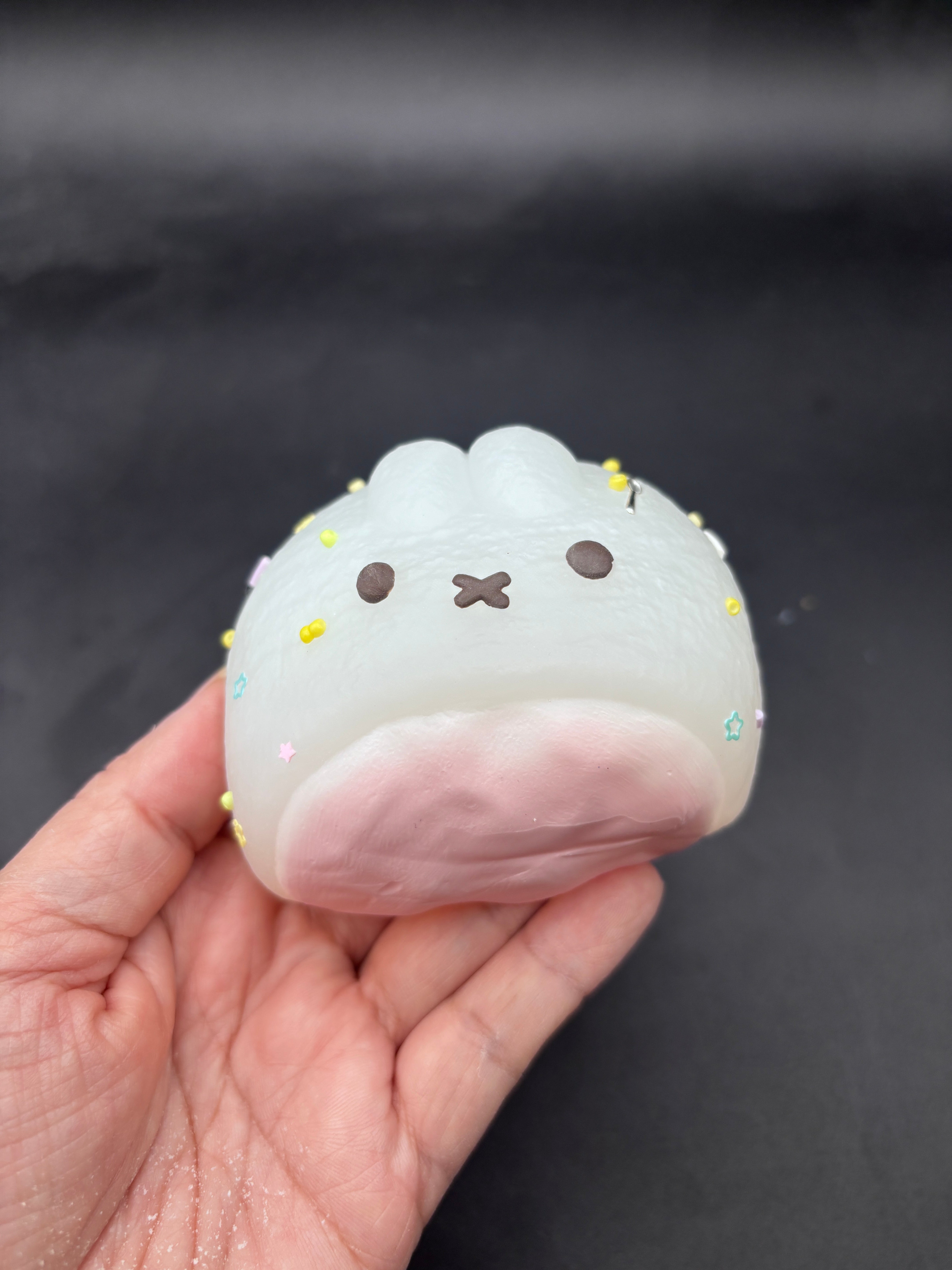 Matte Frozen butter bunny bun taba squishy