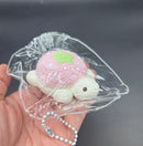 Cutest strawberry turtle taba small  taba squishy