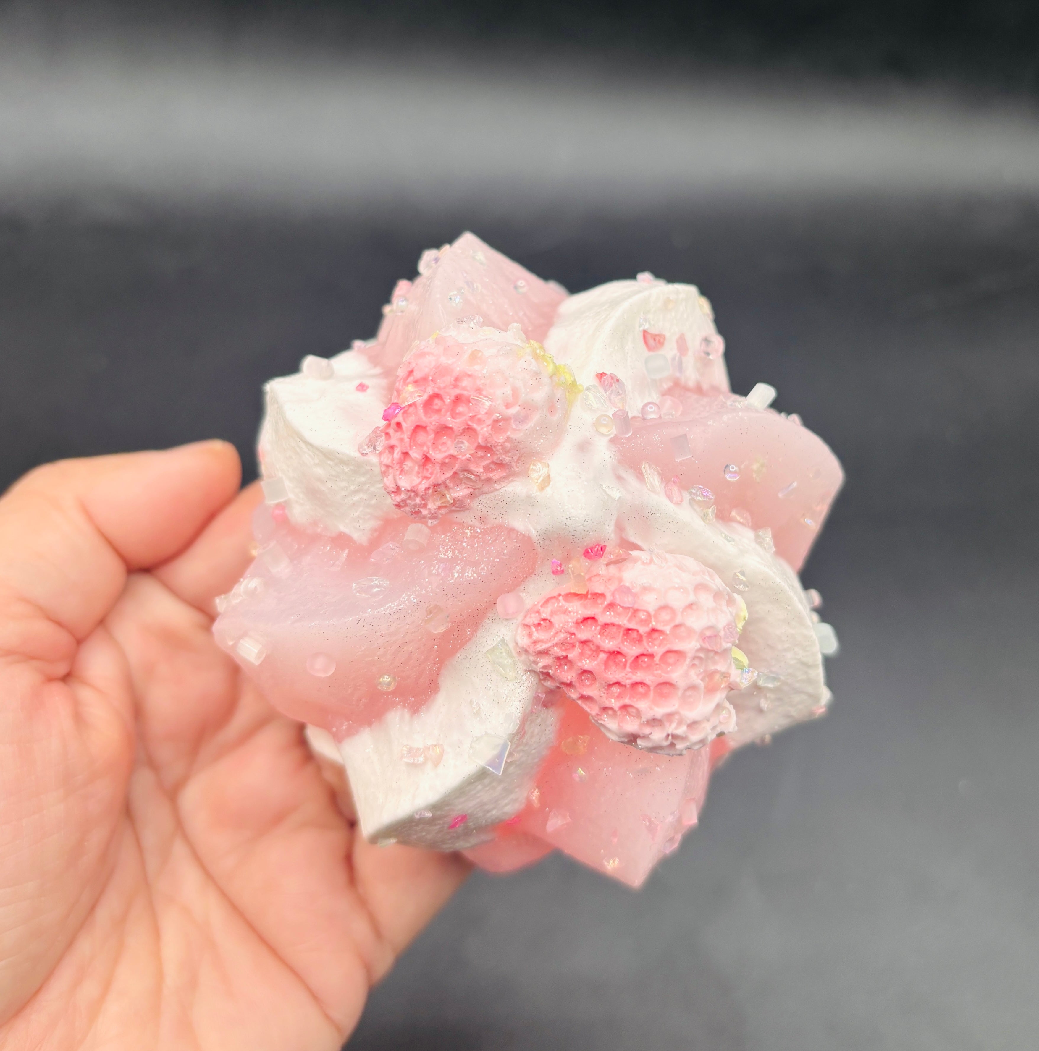 Frozen butter new strawberry whipped cream soft  taba squishy