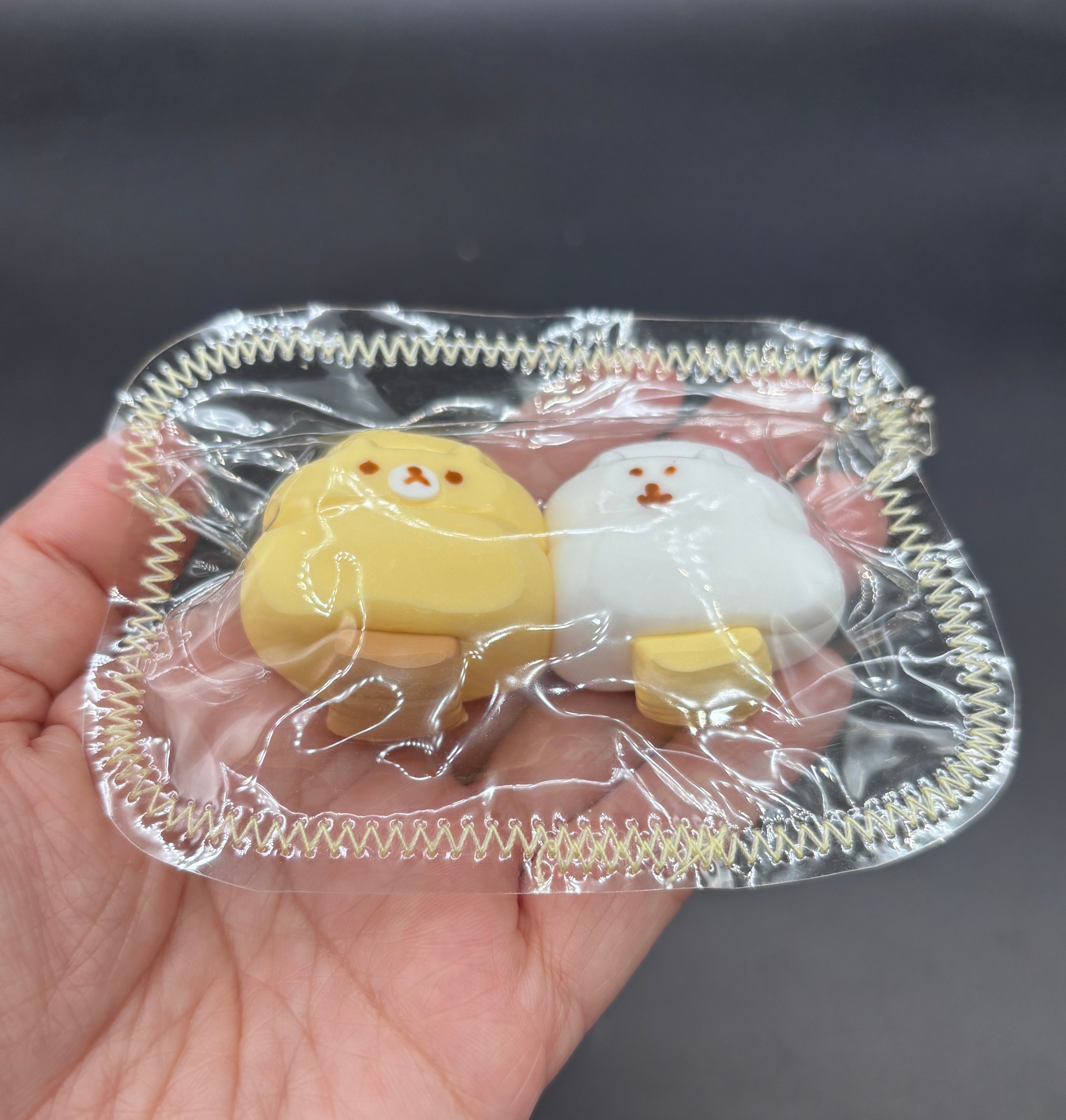 Mini taba keychain cute pack of 2 poop popsicles  taba squishy