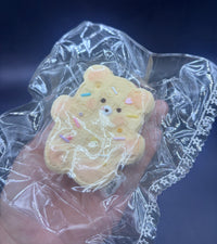 Frozen butter cute cookie bear taba squishy toy