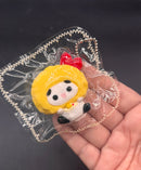 Cute mini bubu x food+sanrio keychain taba (choose)