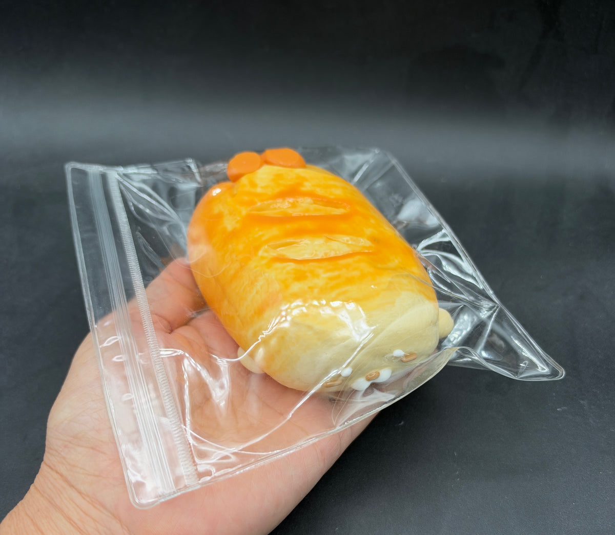 Cute large seal baguette taba squishy