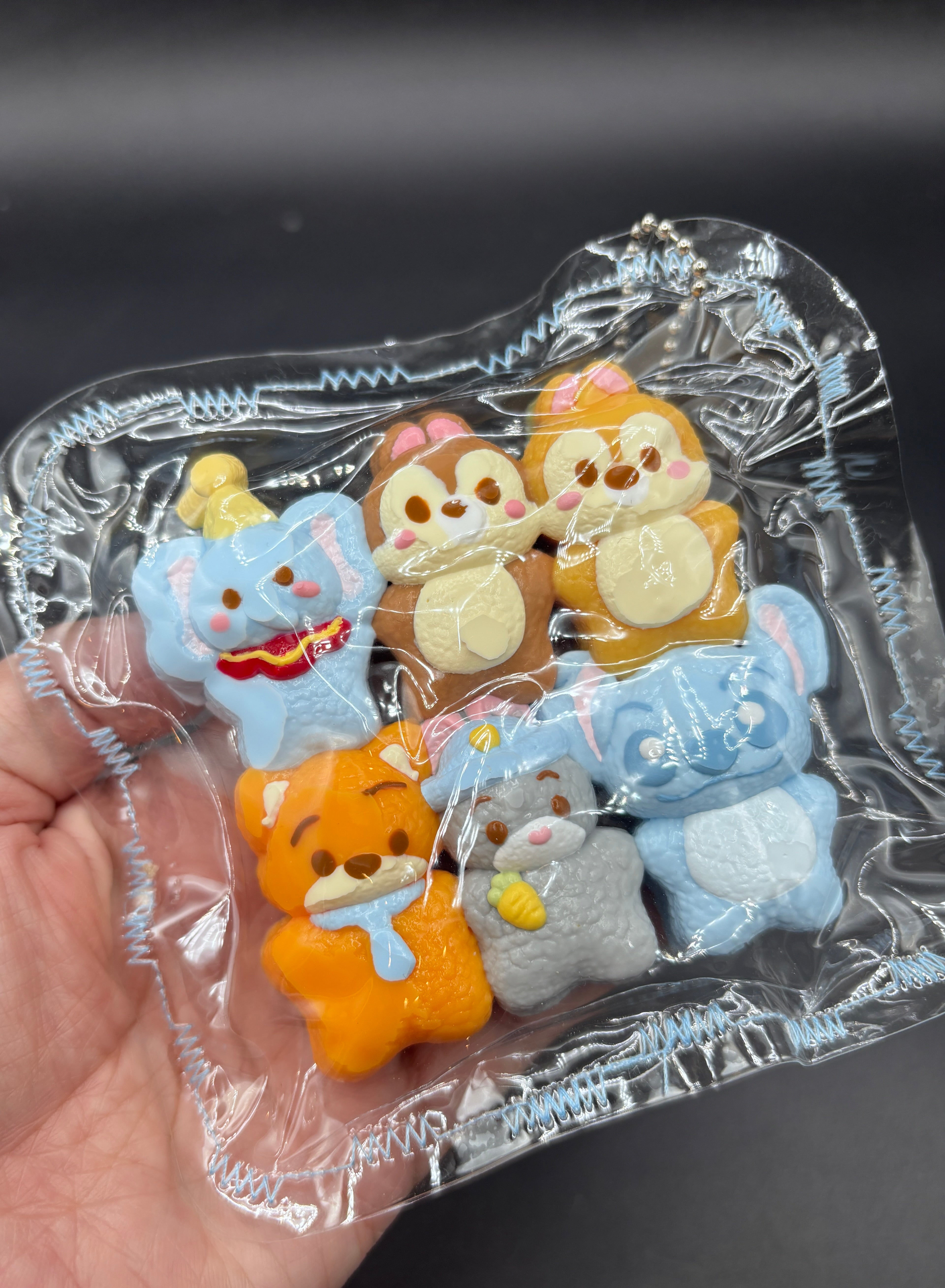 Pack of 6 super cute cartoon pack of mini animals taba