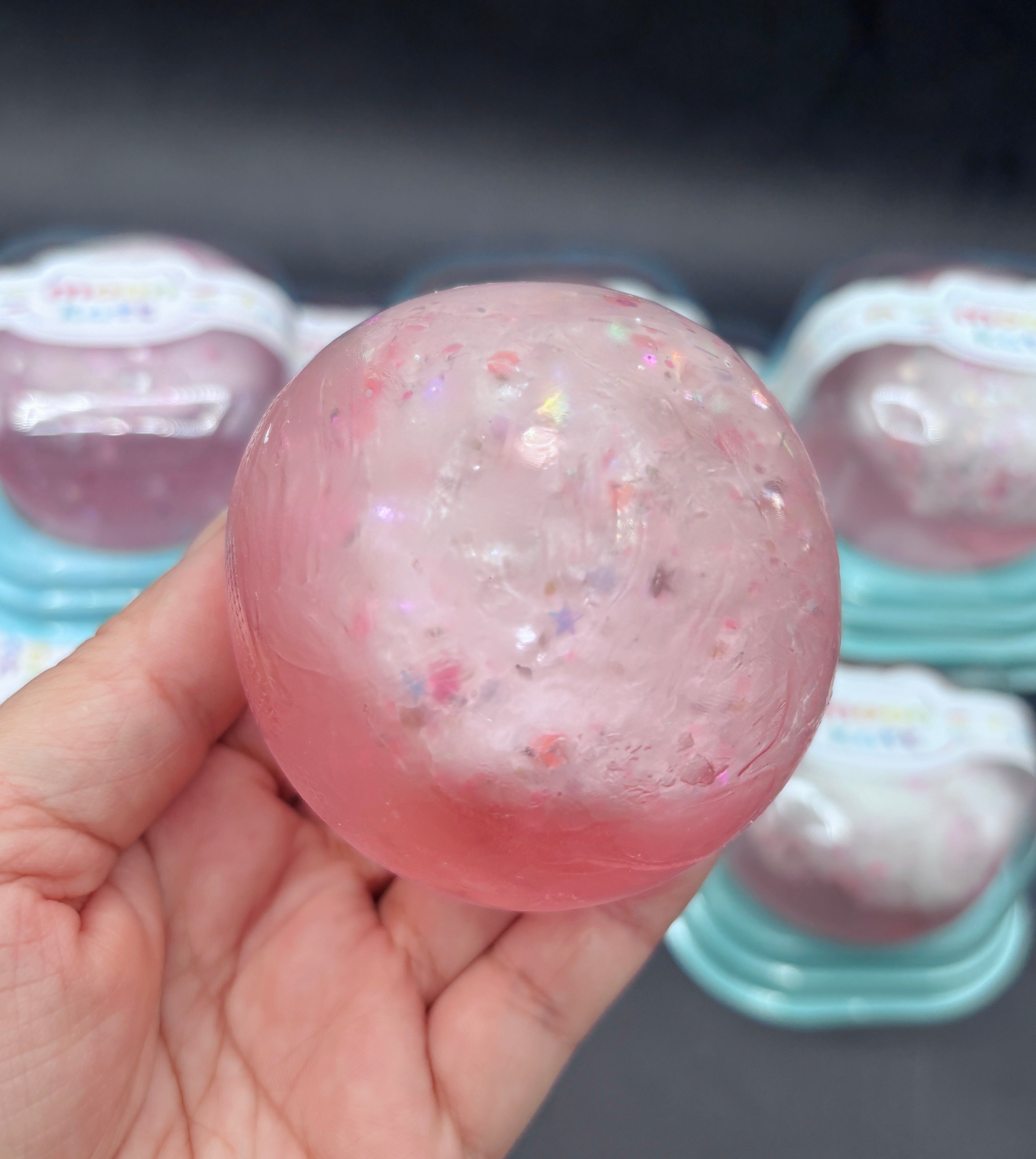 Slushy putty icee stressball