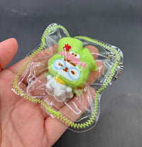 onion bunny cute mini taba keychain