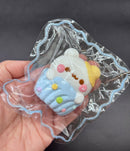 Keychain mini/small hamster cupcake taba cute