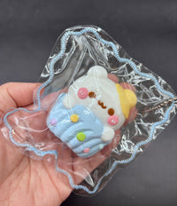 Keychain mini/small hamster cupcake taba cute