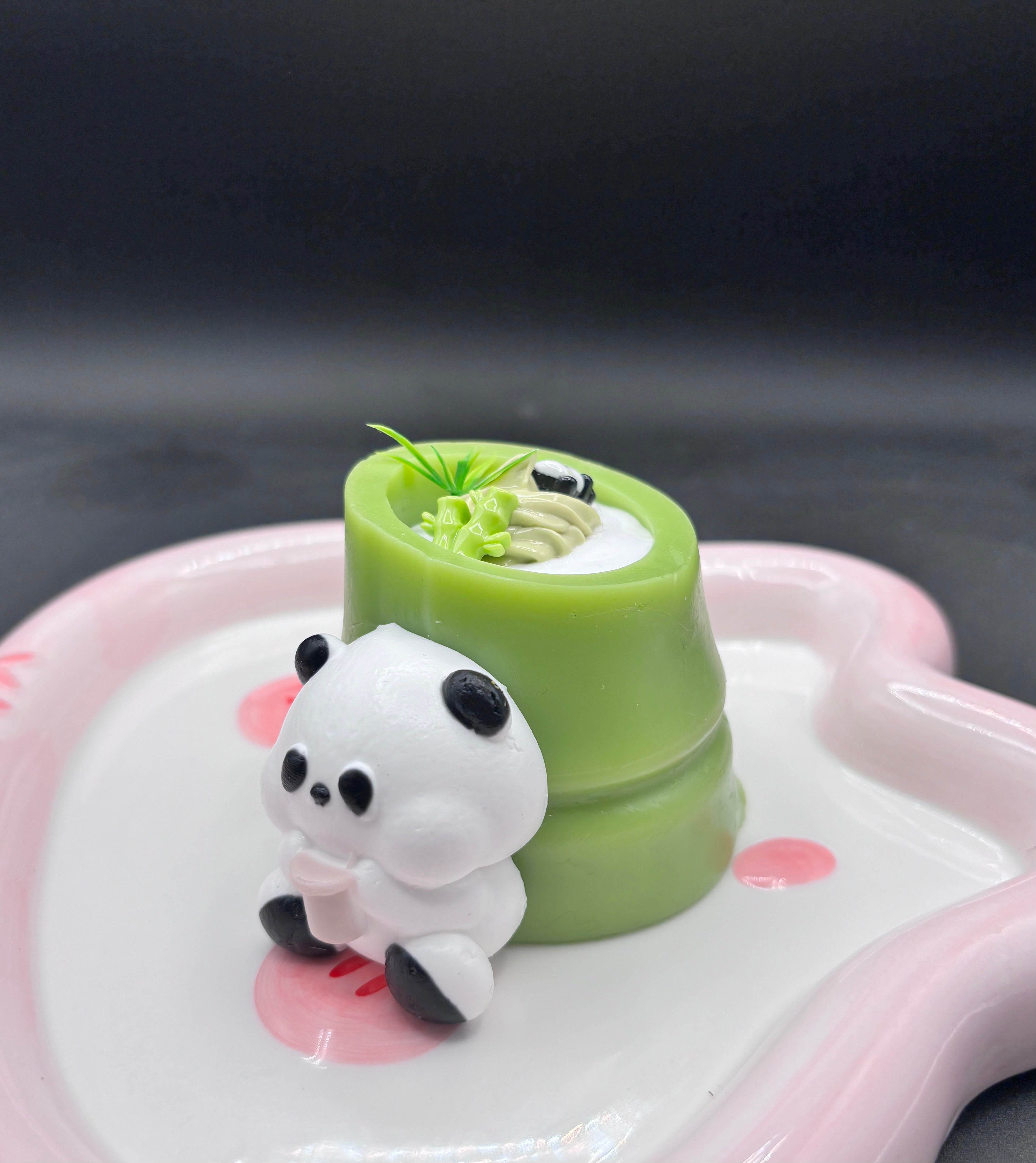 Panda bamboo cake soft cute Taba Squishy