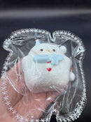Frozen butter snowman cookie