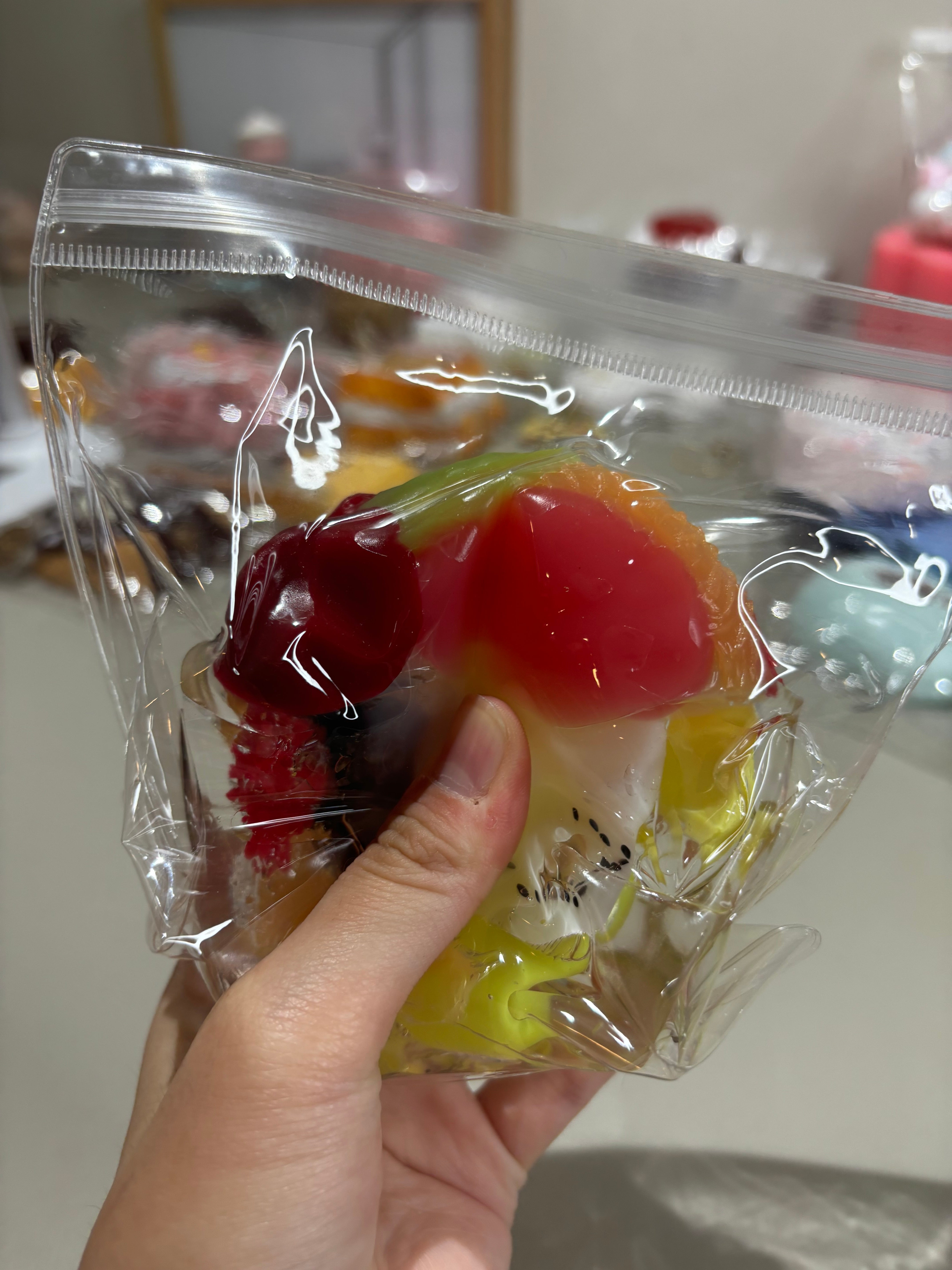 Handmade Fruit punch soda cup Food Squishies