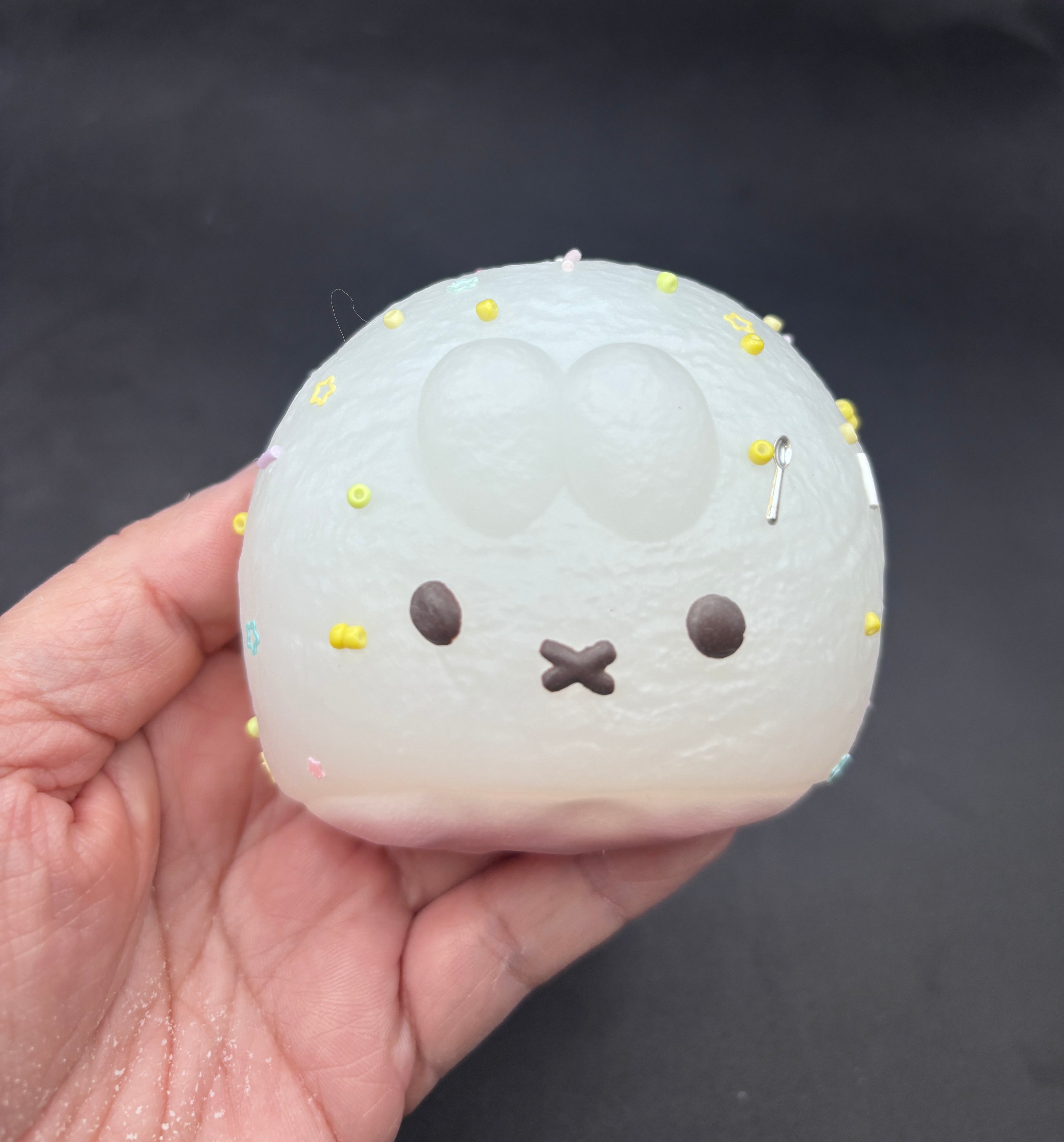 Matte Frozen butter bunny bun taba squishy
