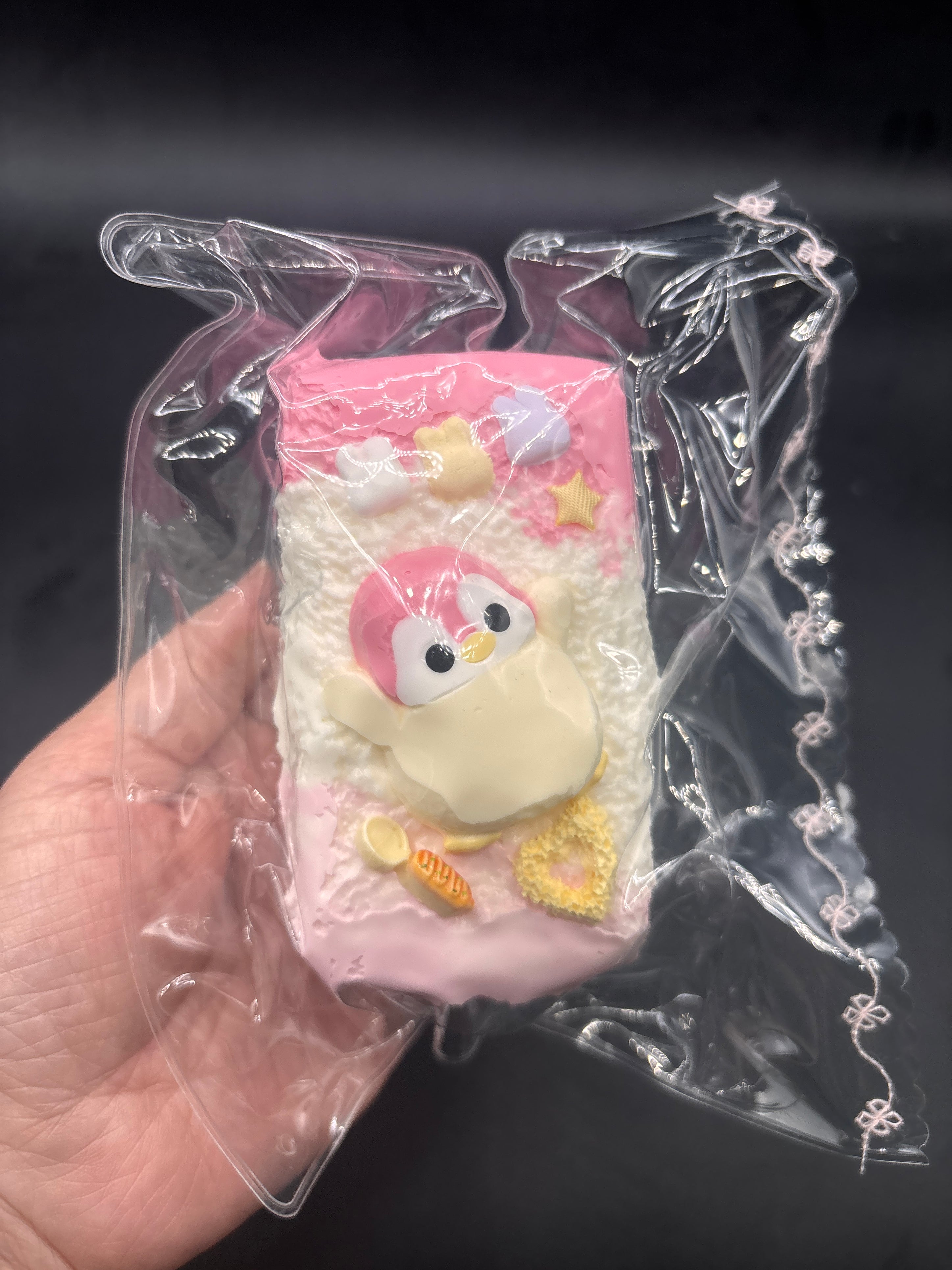 Large frozen butter penguin sponge cake taba squishy