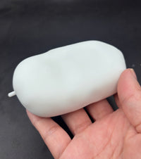 Crunchy Lego soap stressball