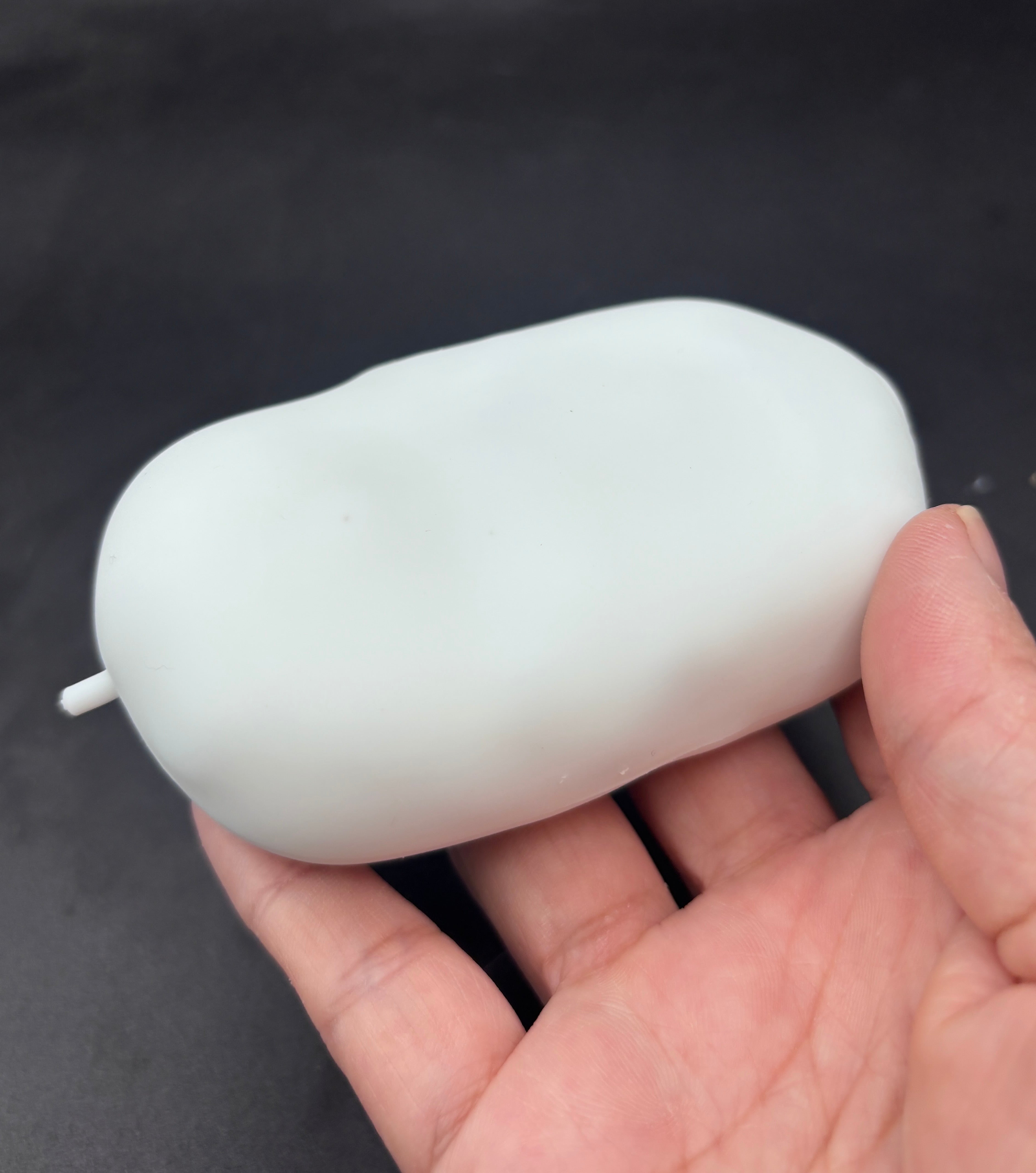 Crunchy Lego soap stressball