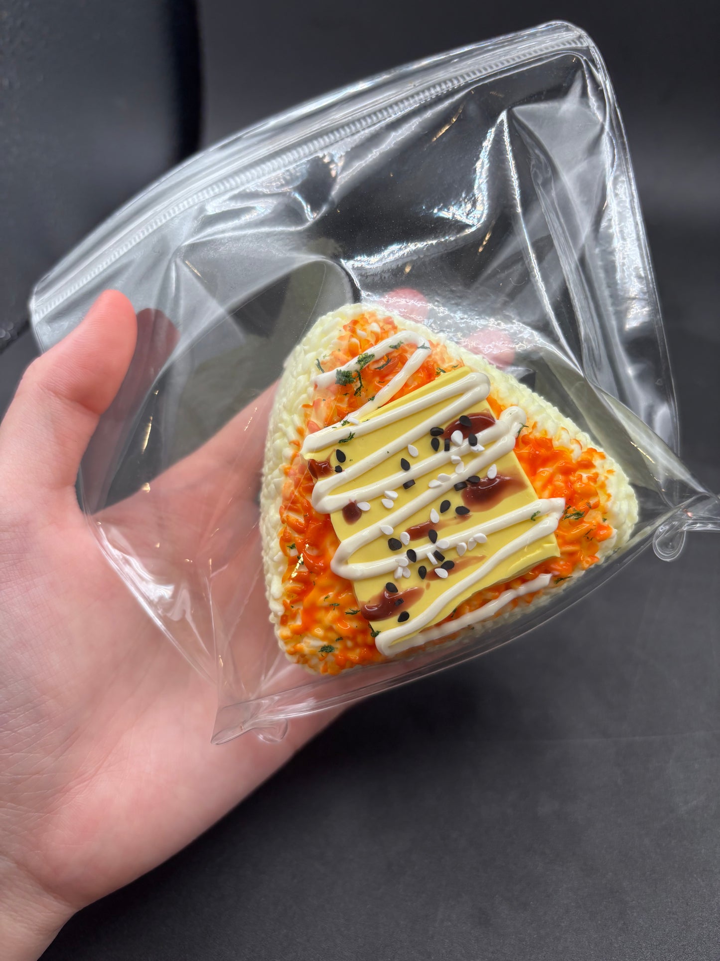 Large spicy cheese soft onigiri