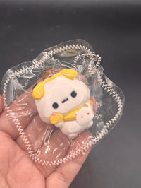 Mini keychain Bubu and 12 taba squishy