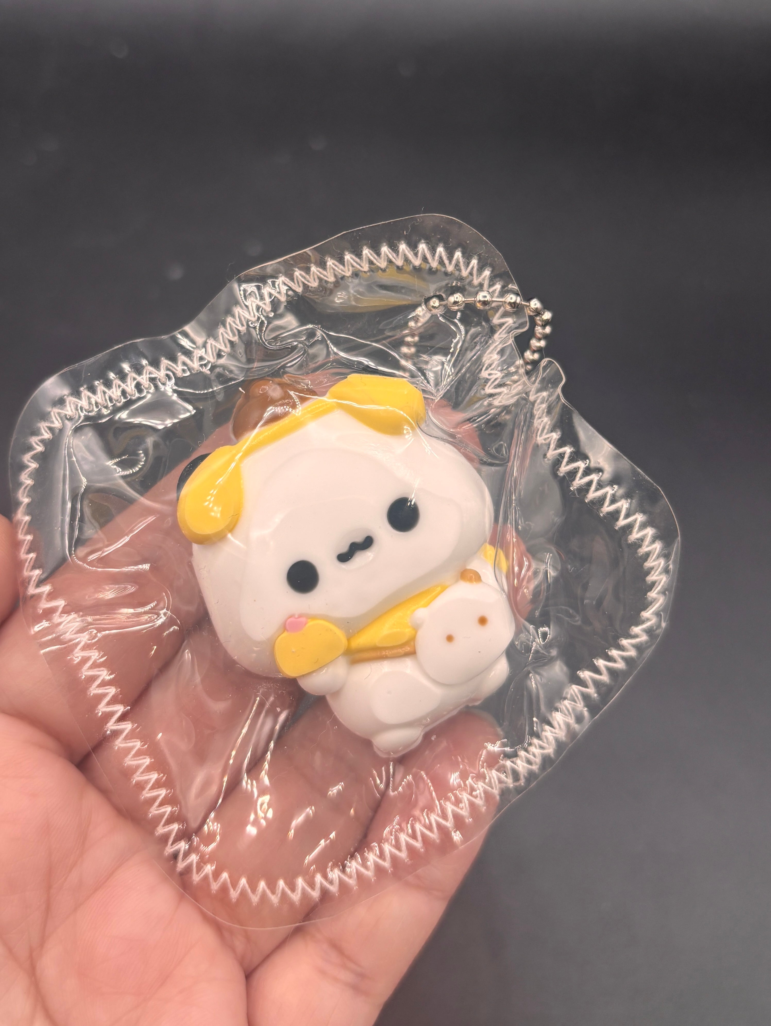 Mini keychain Bubu and 12 taba squishy