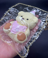 Cute party teddy bear taba squishy soft (1pc) large
