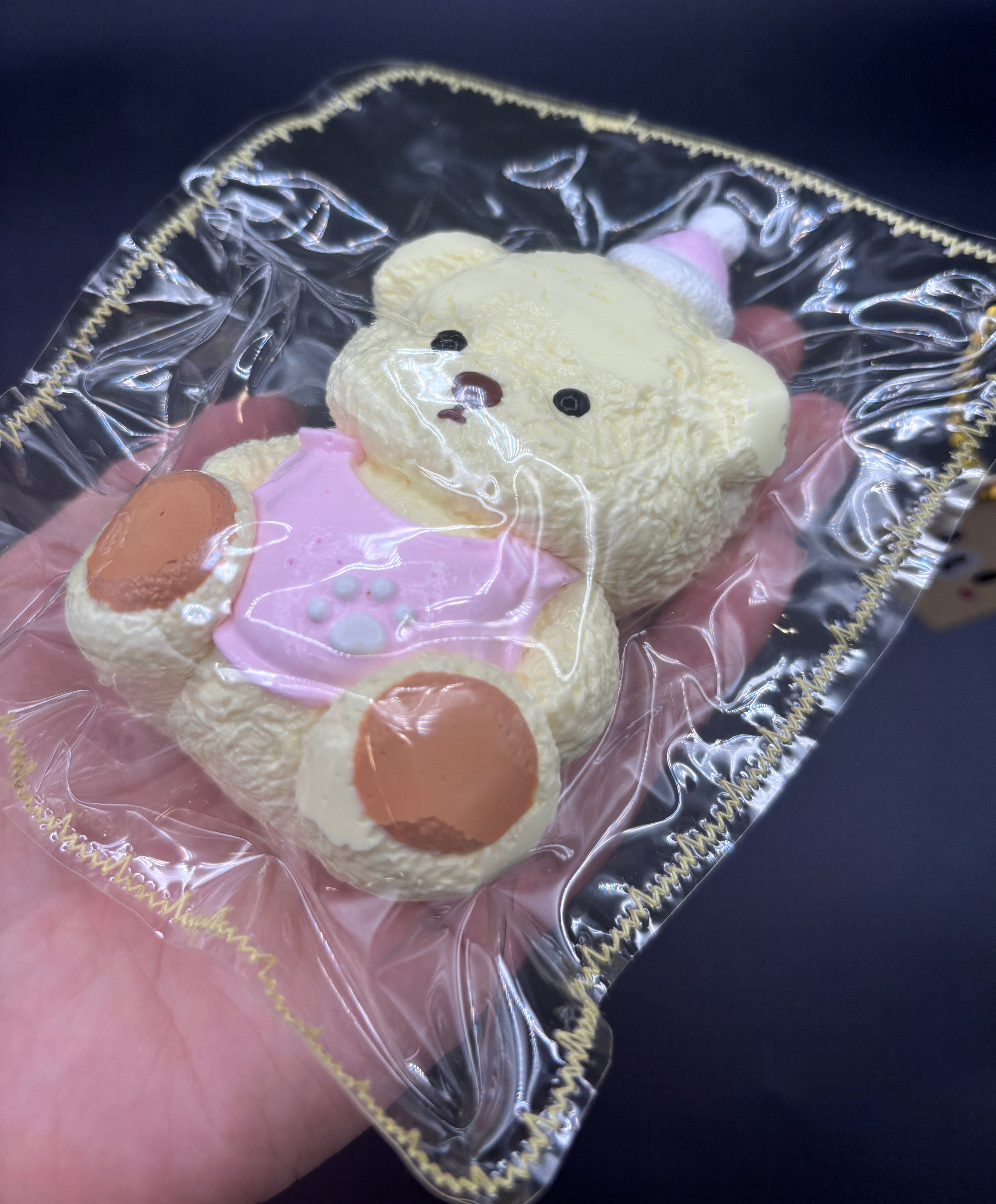Cute party teddy bear taba squishy soft (1pc) large