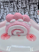 Strawberry Cake Roll Food Squishies Toy