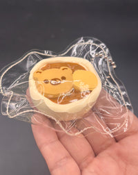 Mini keychain Rilakkuma rice bowl cute taba squishy