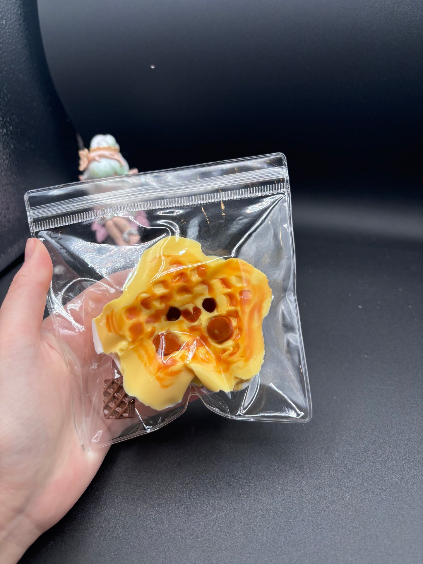 Jelly cat waffle soft Taba squishy