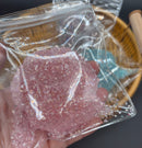 Clear small cat paw crystal crunchies soft (1pcs) taba squishy