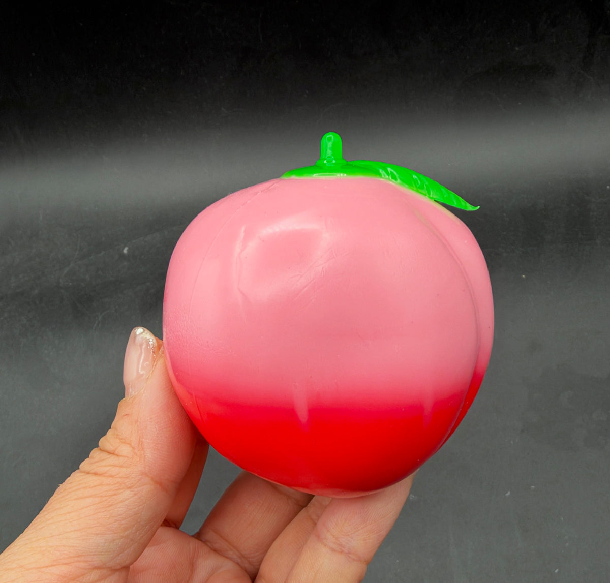 Crunchy peachy stressball soft & crispy