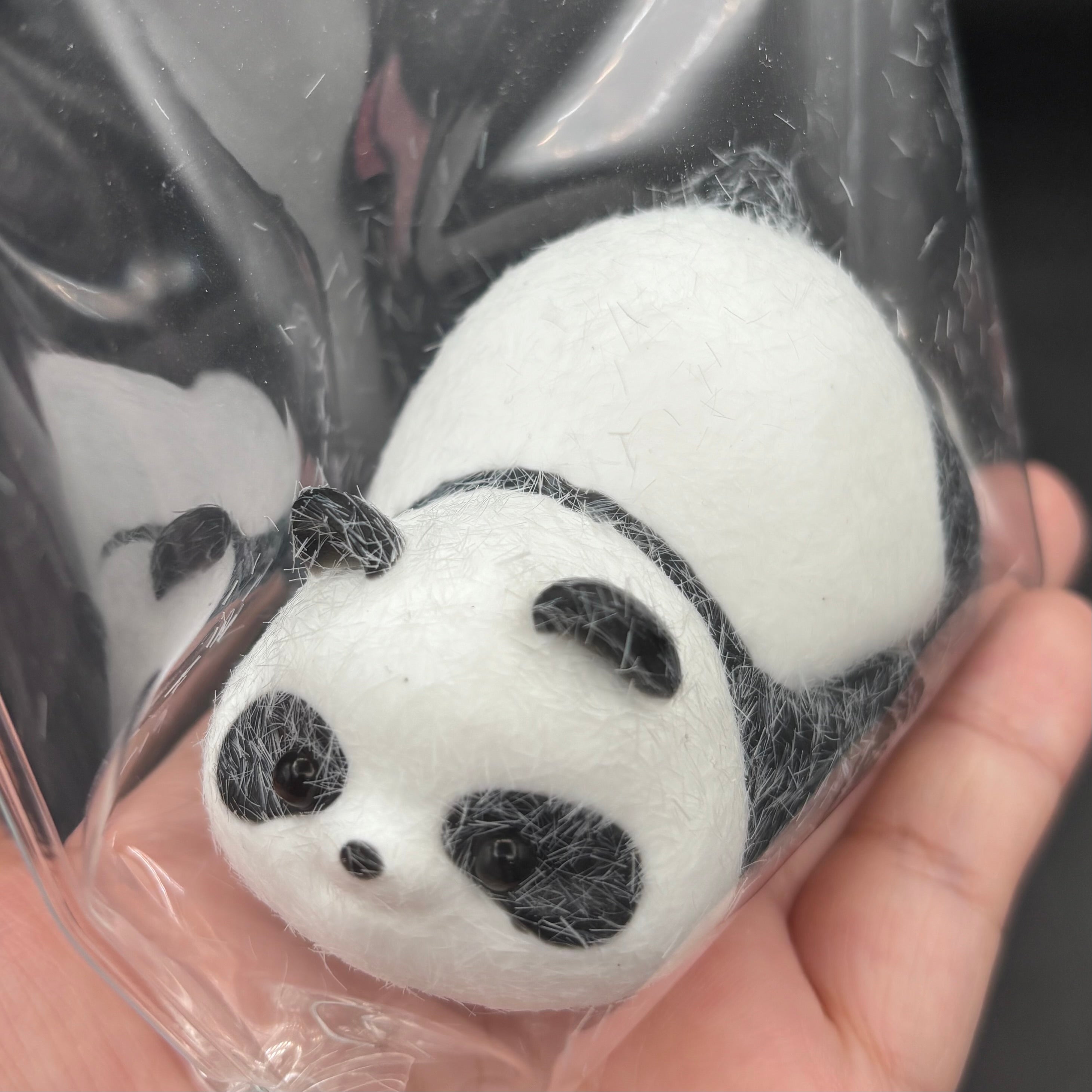 Flocked Soft Panda Taba Squishy