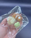 New cute Rilakkuma in a clear taba squishy ball