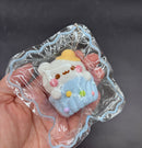 Keychain mini/small hamster cupcake taba cute