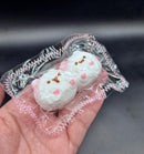 Pack of 2 melody and piano keychain soft taba squishy (random color choice)