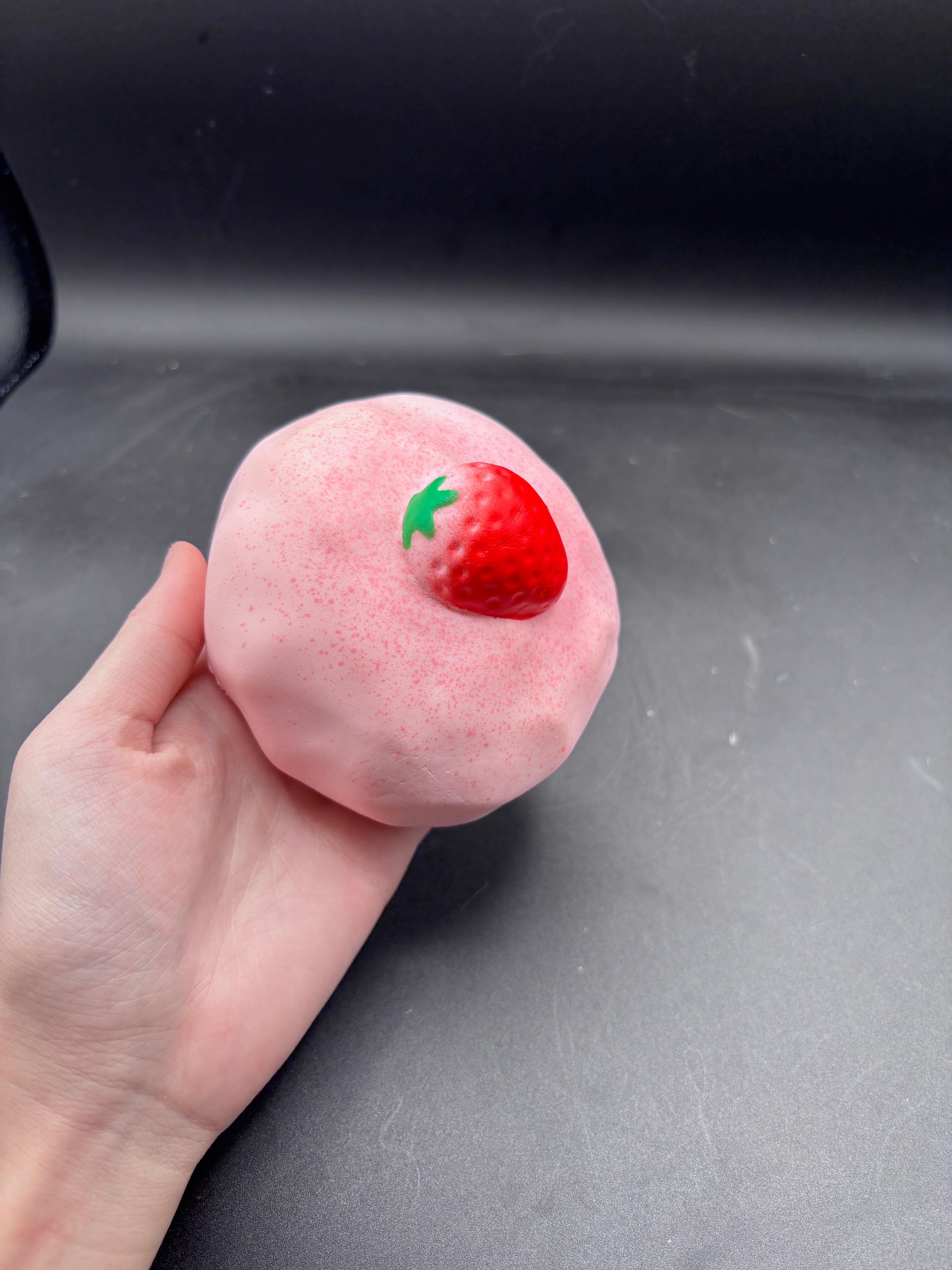 Slow rise foam strawberry cake soft scented