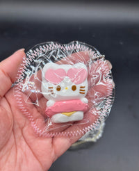 Swimsuit Kitty keychain in a taba squishy (1pc)