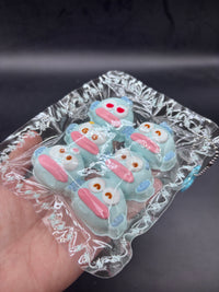 Pack of 6 mini hangyodon emoticons cute