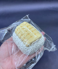 Thick corn on rice sushi taba squishy