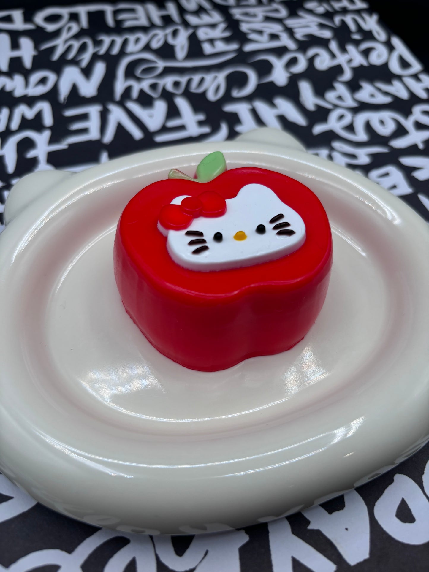 Red Apple hello KT whiskers random