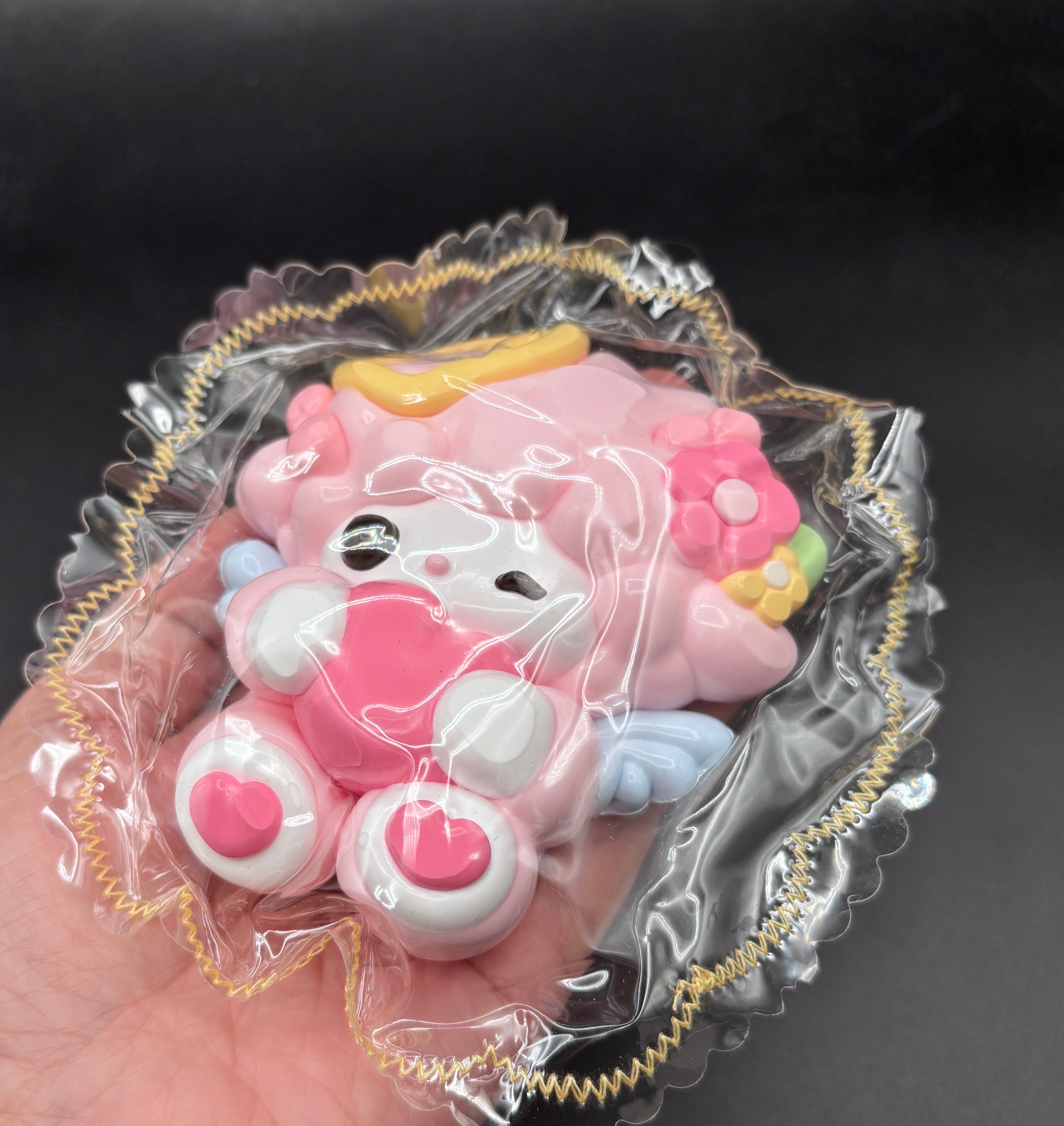 angel pink sheep soft Taba Squishy Toy