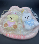 Cute party teddy bear taba squishy soft (1pc) large