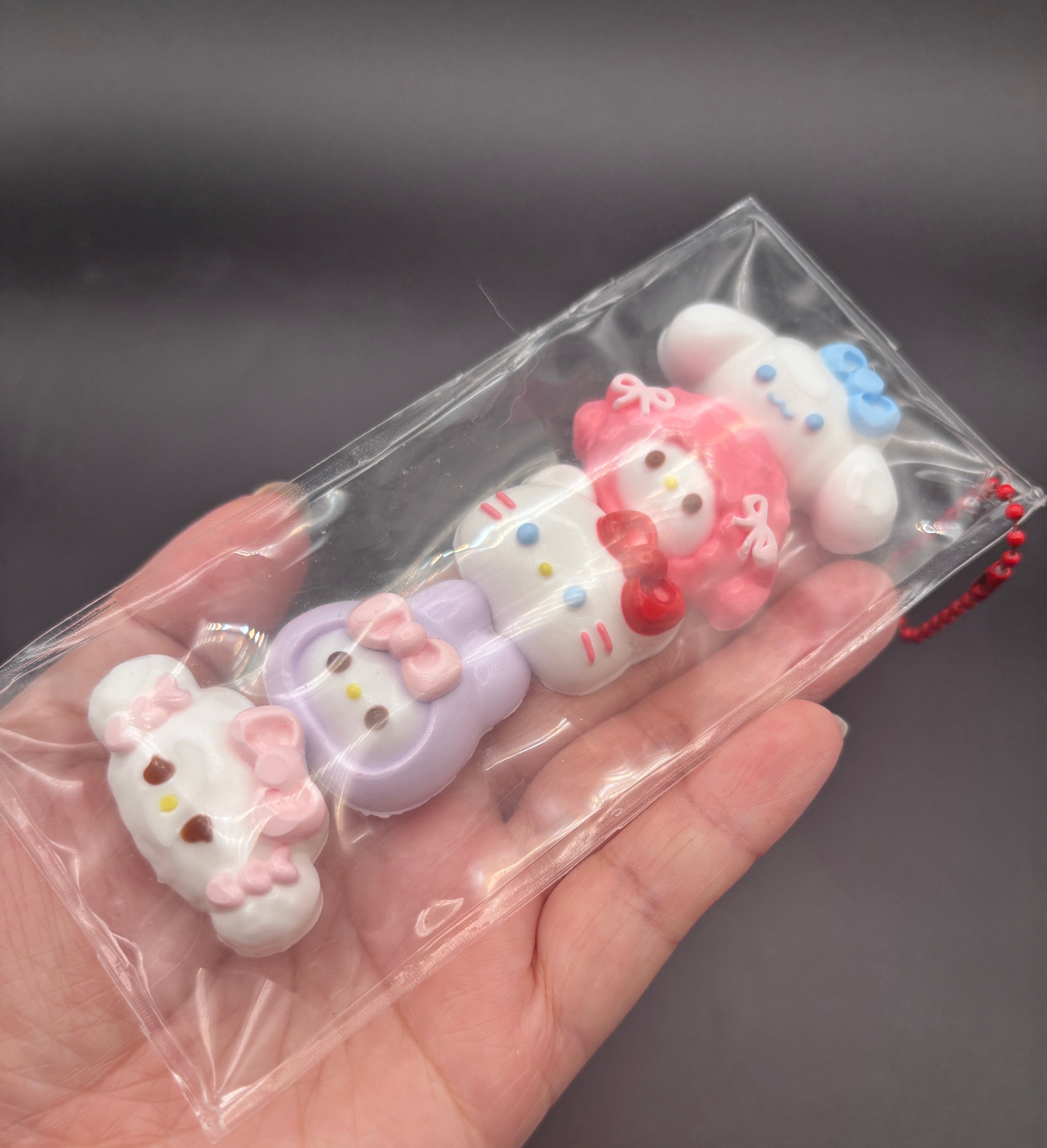 Cute mini keychain Taba Squishy Toy