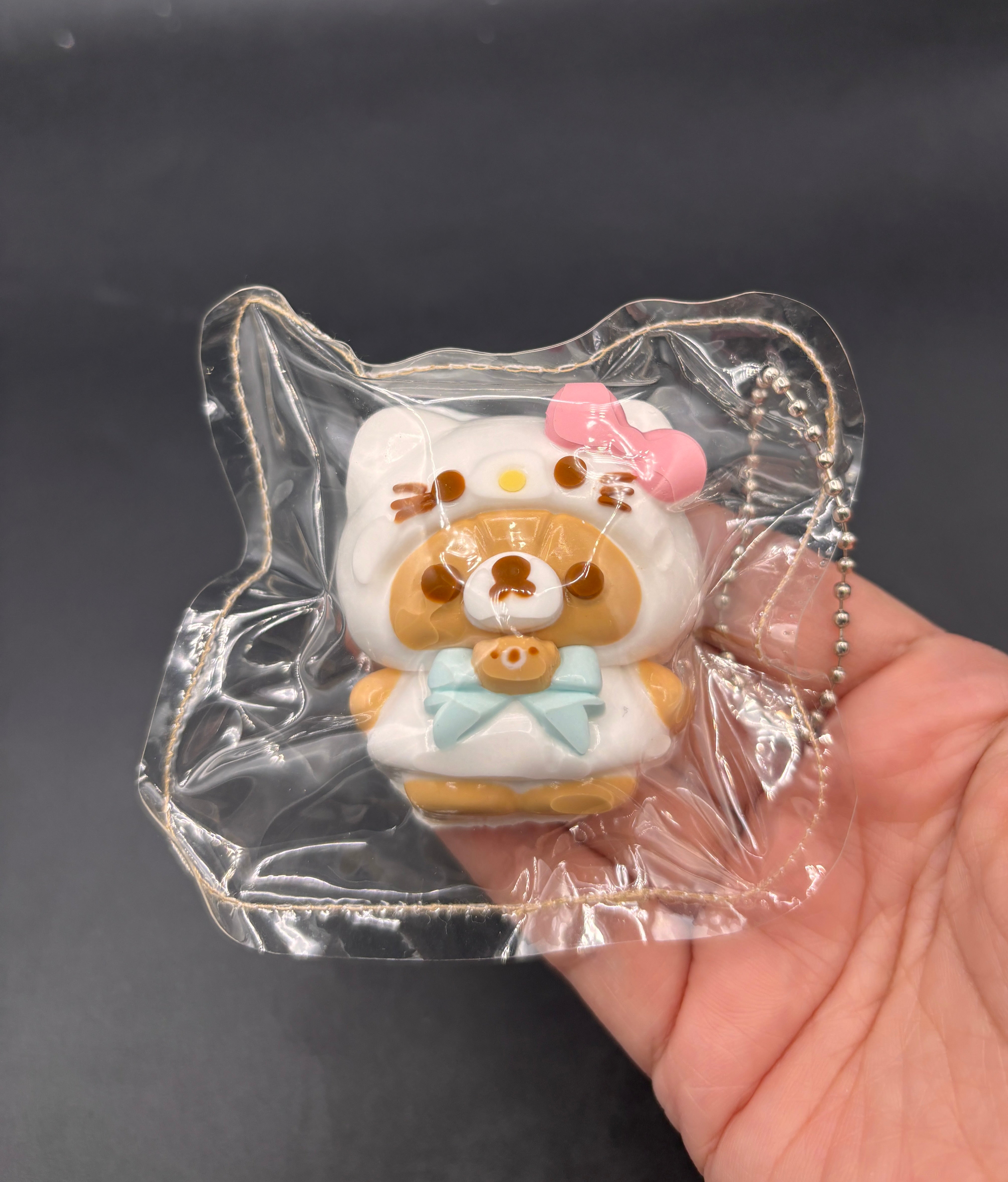 Small rilaxkitty soft taba cute (flocked or unflocked) taba squishy